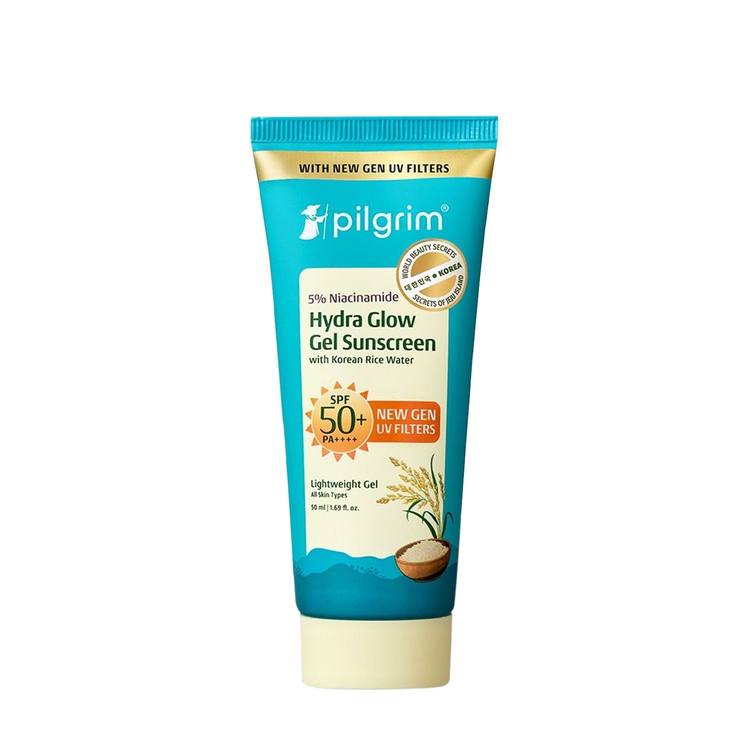 5% Niacinamide Hydra Glow Gel Sunscreen SPF 50+ PA++++ In-Vivo tested & New Gen UV filter