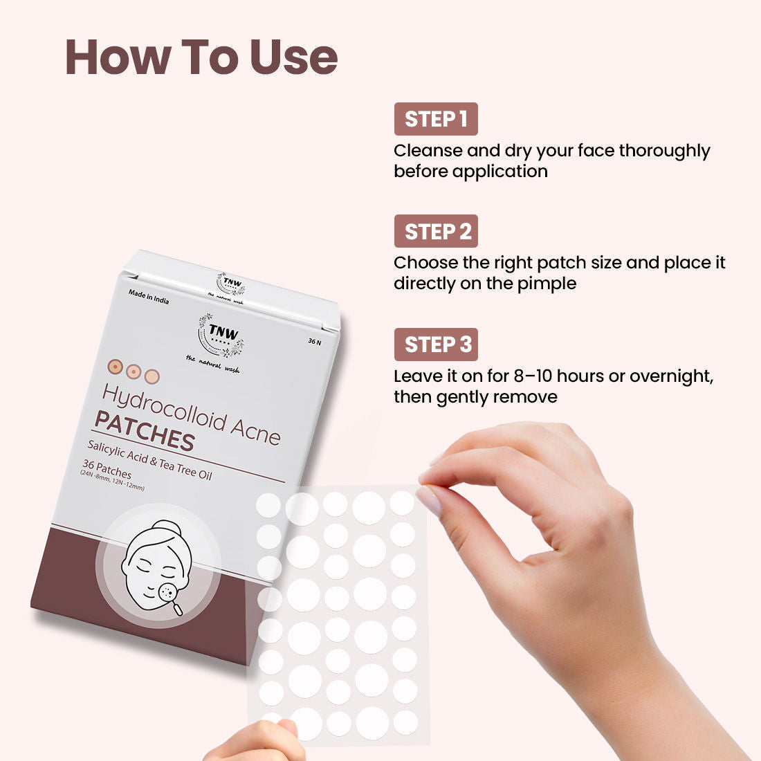 Pimple Patches Hydrocolloid Spot Stickers