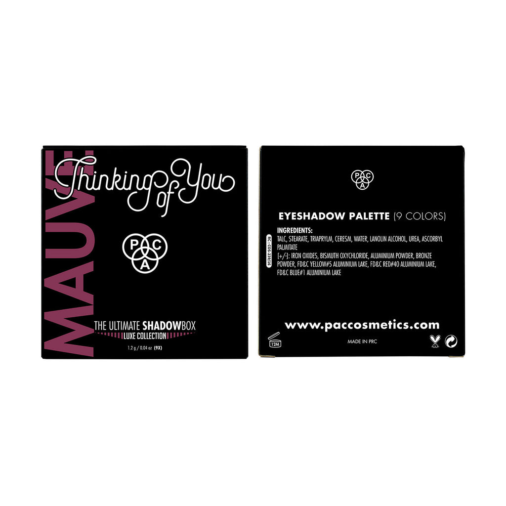 Luxe Shadowbox X9 - Thinking Of You Mauve(1.4g)Each)