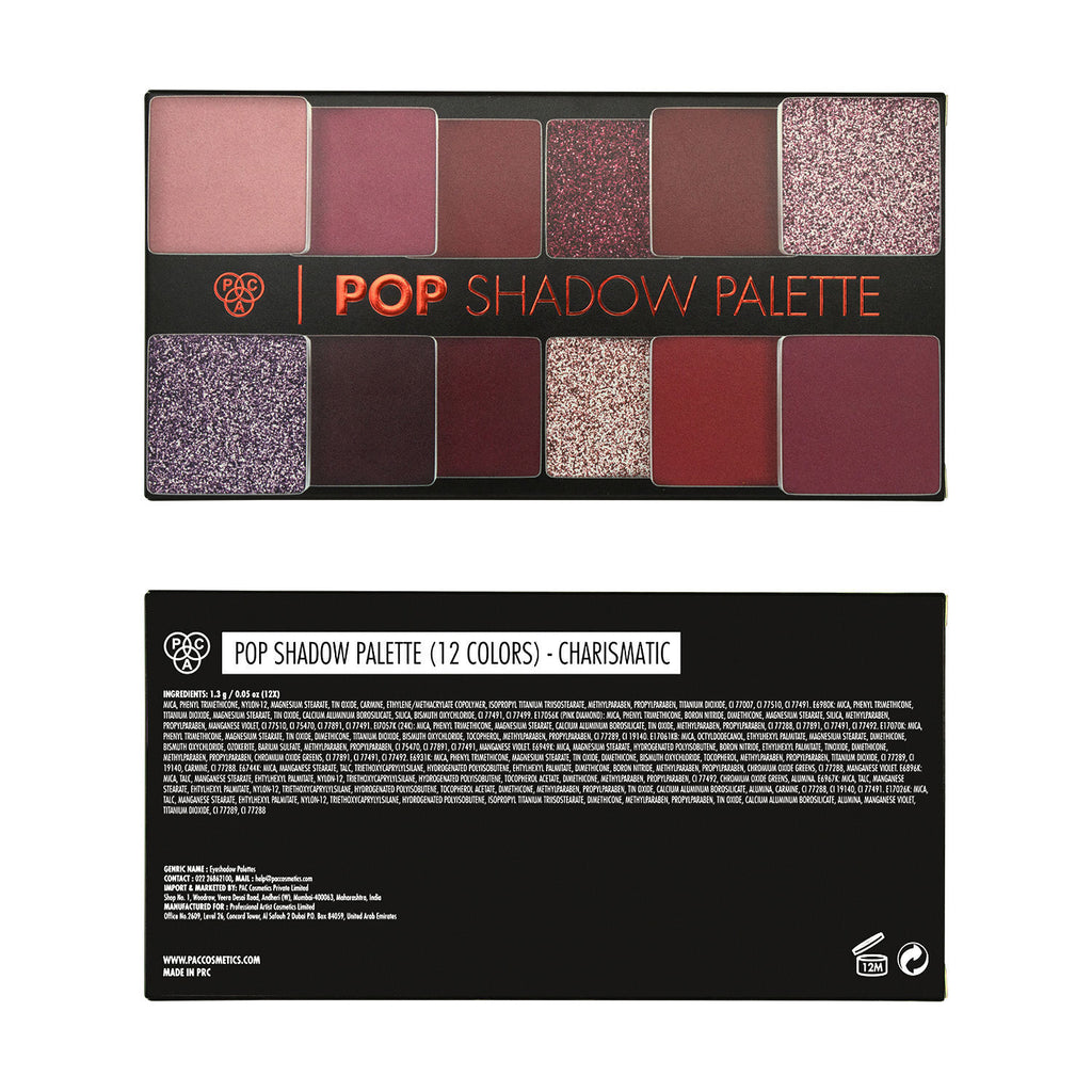 Pop Shadow Palette X12