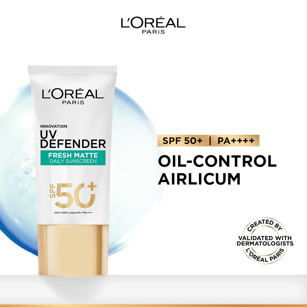UV Defender Serum Protector Sunscreen With SPF 50 PA+++ - Matte and Fresh