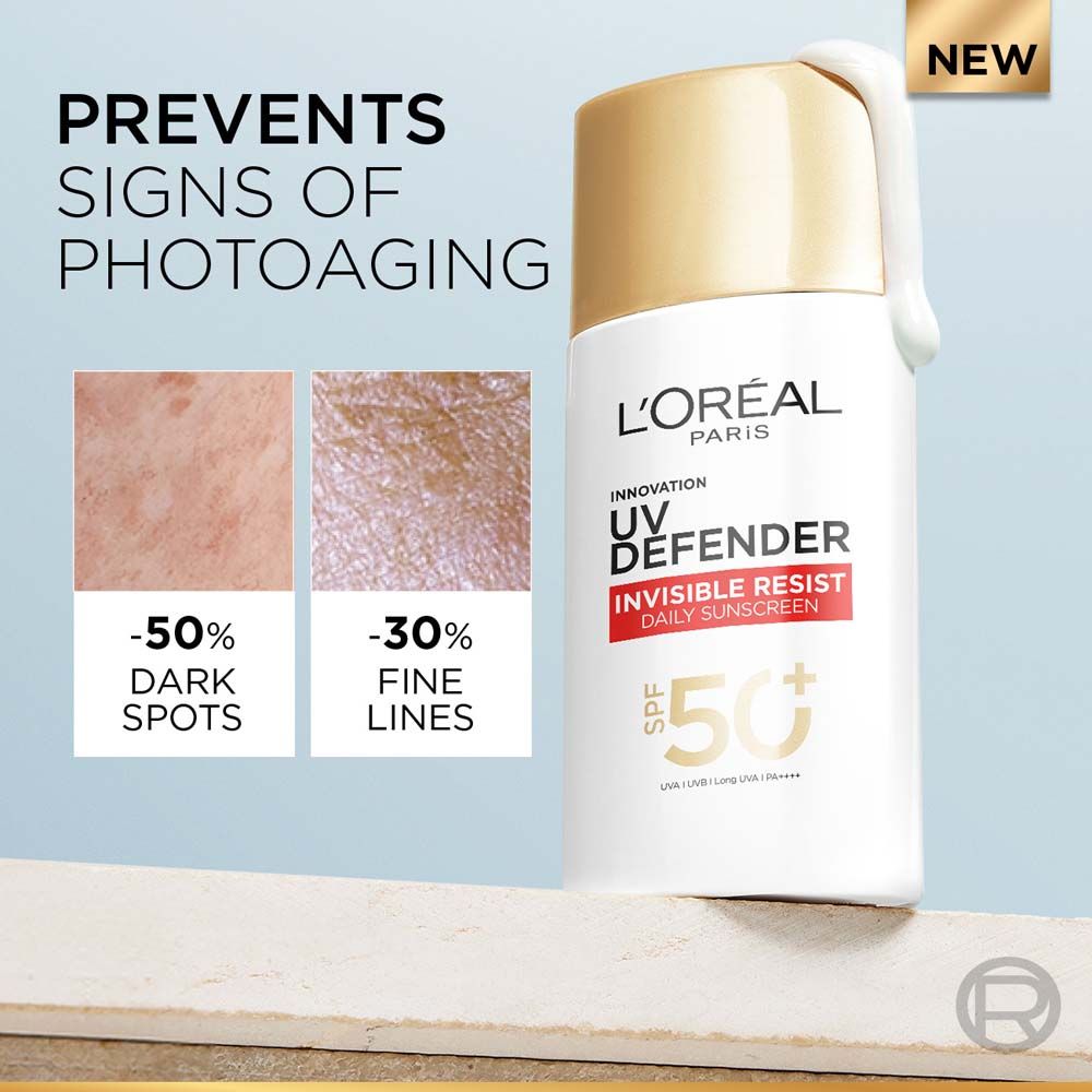 UV Defender Invisible Resist Daily Sunscreen SPF 50+ PA++++
