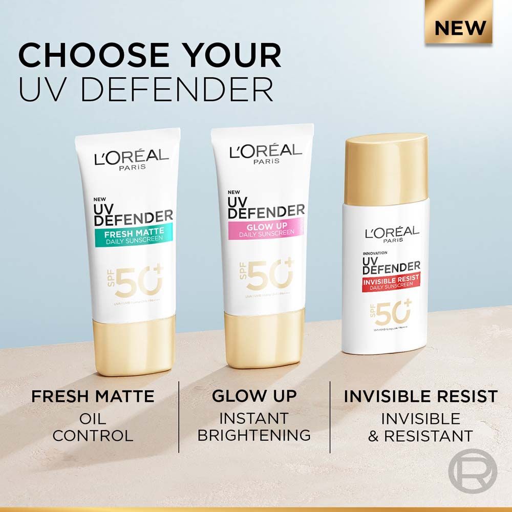 UV Defender Invisible Resist Daily Sunscreen SPF 50+ PA++++