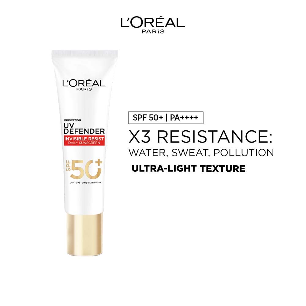 UV Defender Invisible Resist Daily Sunscreen SPF 50+ PA++++ - 30ml