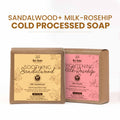 Fresh Brightening Milk Rosehip and Soothing Sandalwood Soaps