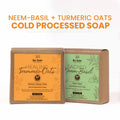 Fresh Sacred Neem Basil & Healing Turmeric Oats Soaps