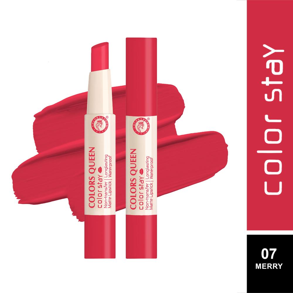 Color Stay Longlasting & Matte Lipstick Waterproof - 07 Marry