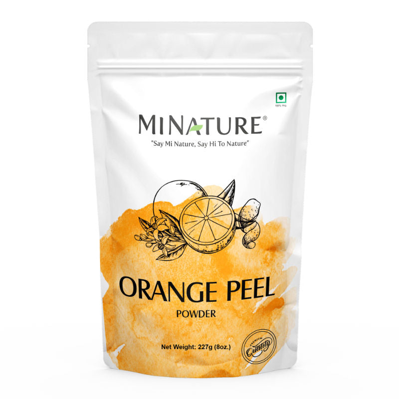 Orange Peel Powder For Magical Glow