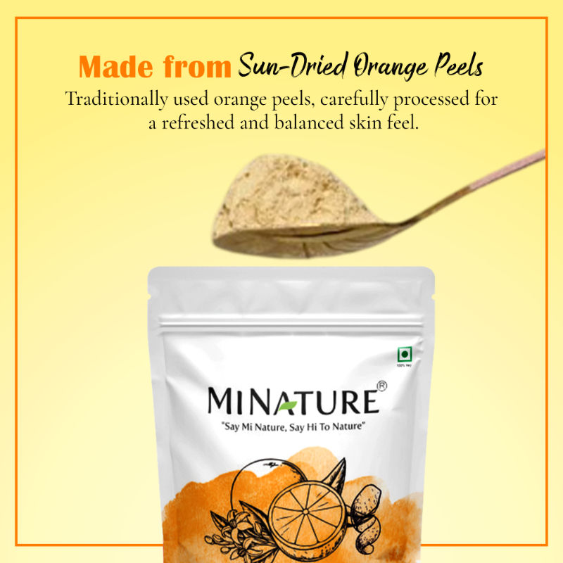 Orange Peel Powder For Magical Glow