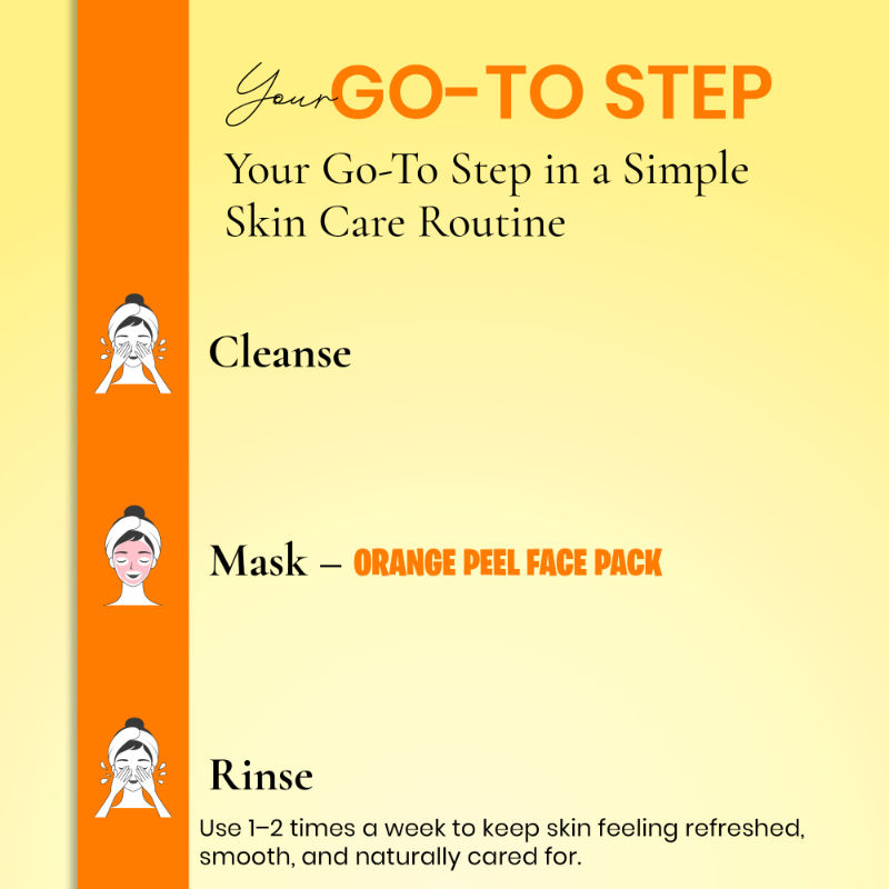 Orange Peel Powder For Magical Glow