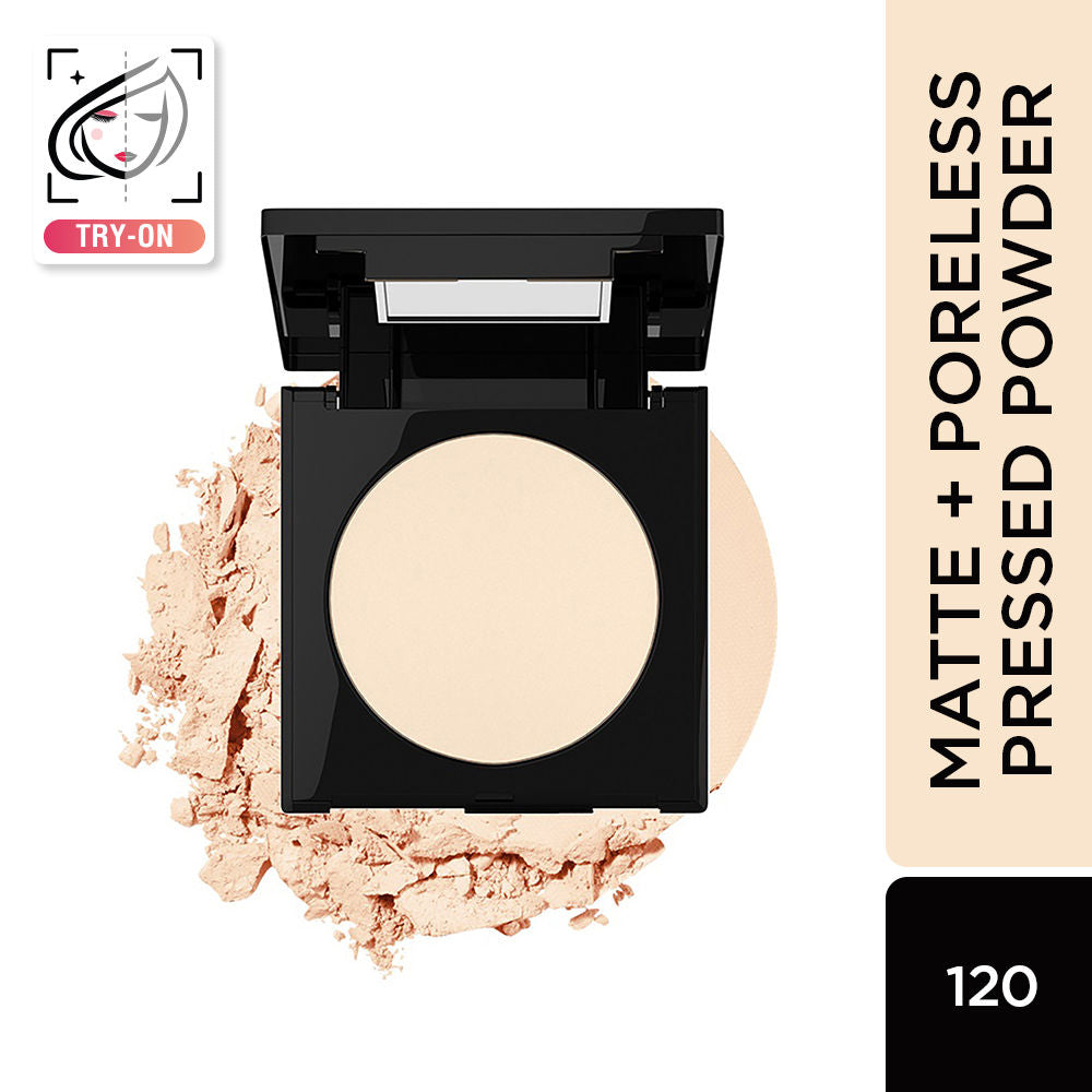 Fit Me Matte + Poreless Pressed Powder, Lightweight - 110 Porcelain - 120 Classic Ivory