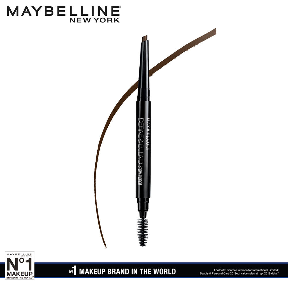 Define & Blend Brow Pencil for Perfect Brows, Eyebrow Pencil - Grey Brown