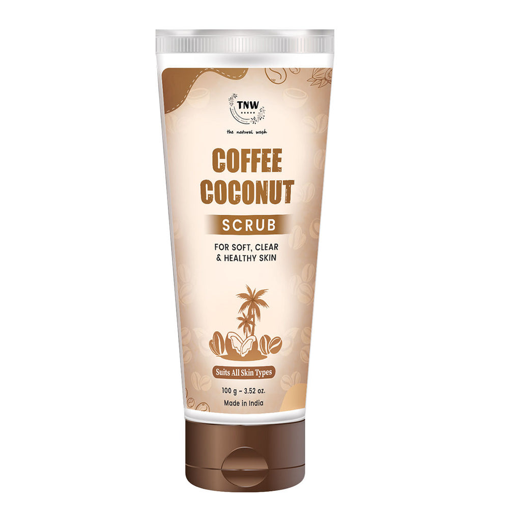Deep Exfoliating Coffee & Coconut Face & Body Scrub For Glowing Skin