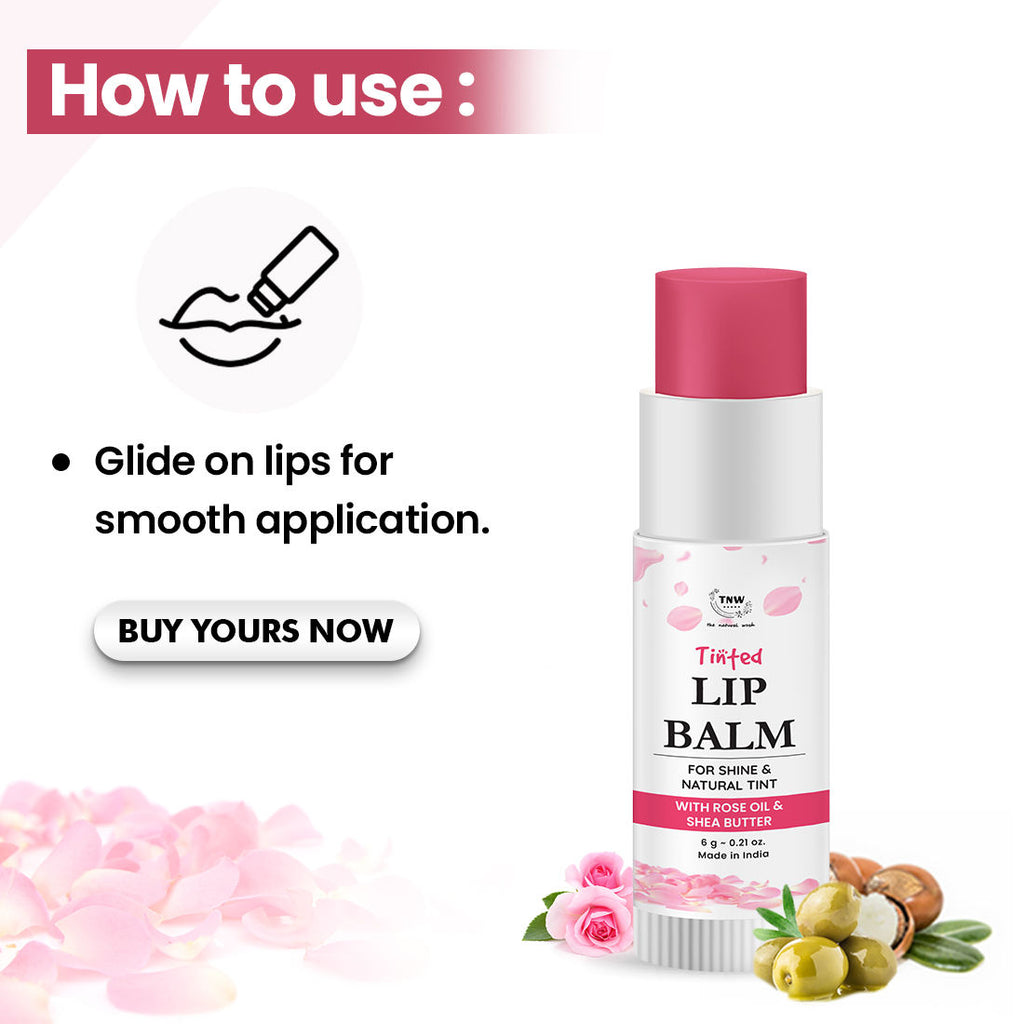 Moisturizing Pomegranate Tinted Lip Balm