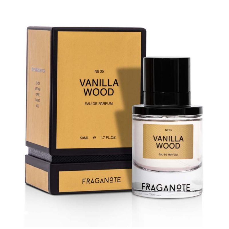 Vanilla Wood EDP Premium Long Lasting Unisex Perfume Sweet Vanilla Scent