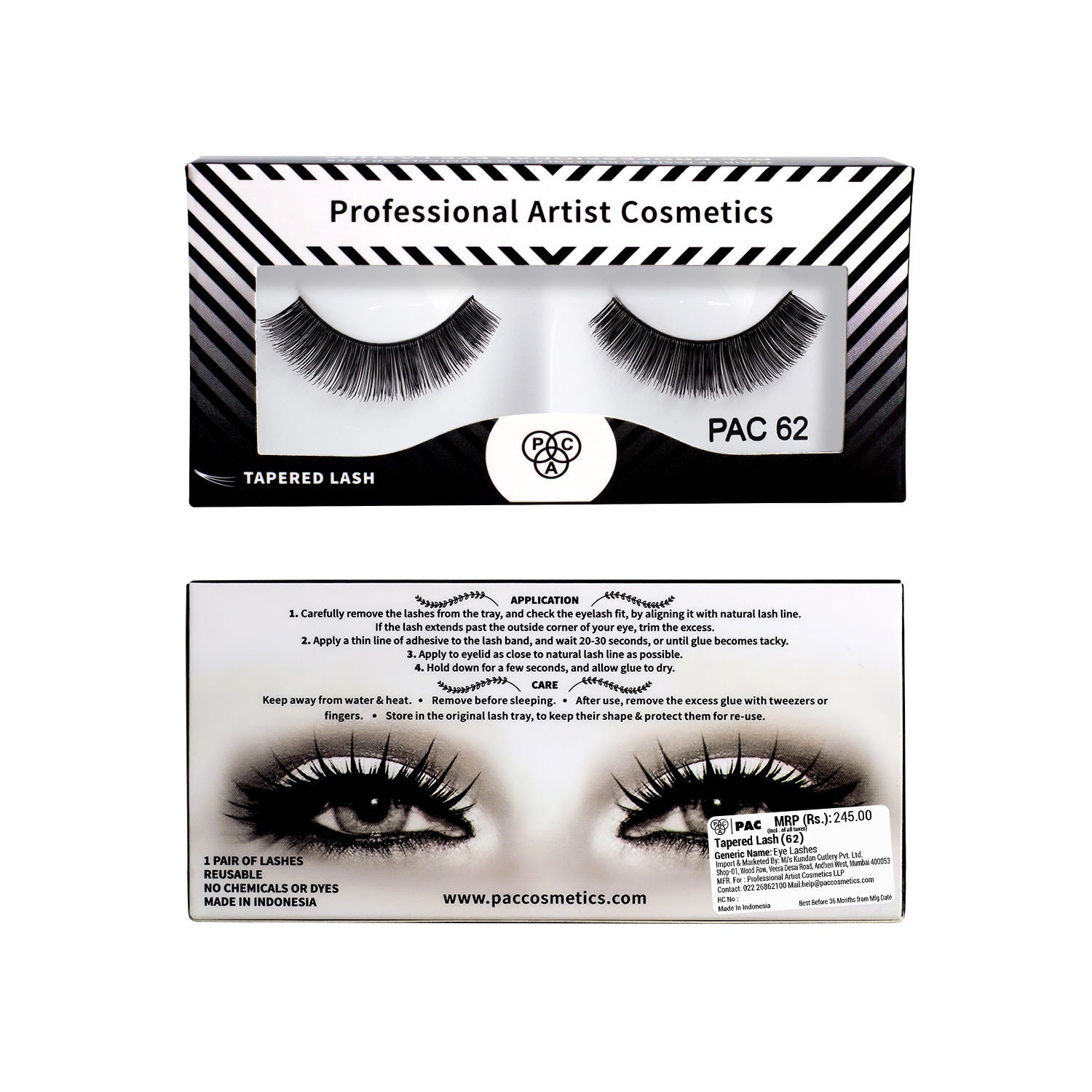 Tapered Lash - 62