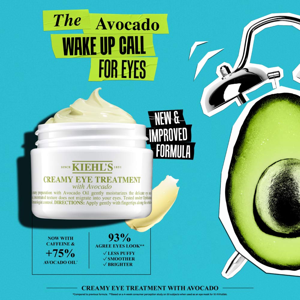 Creamy Eye Treatment With Avocado