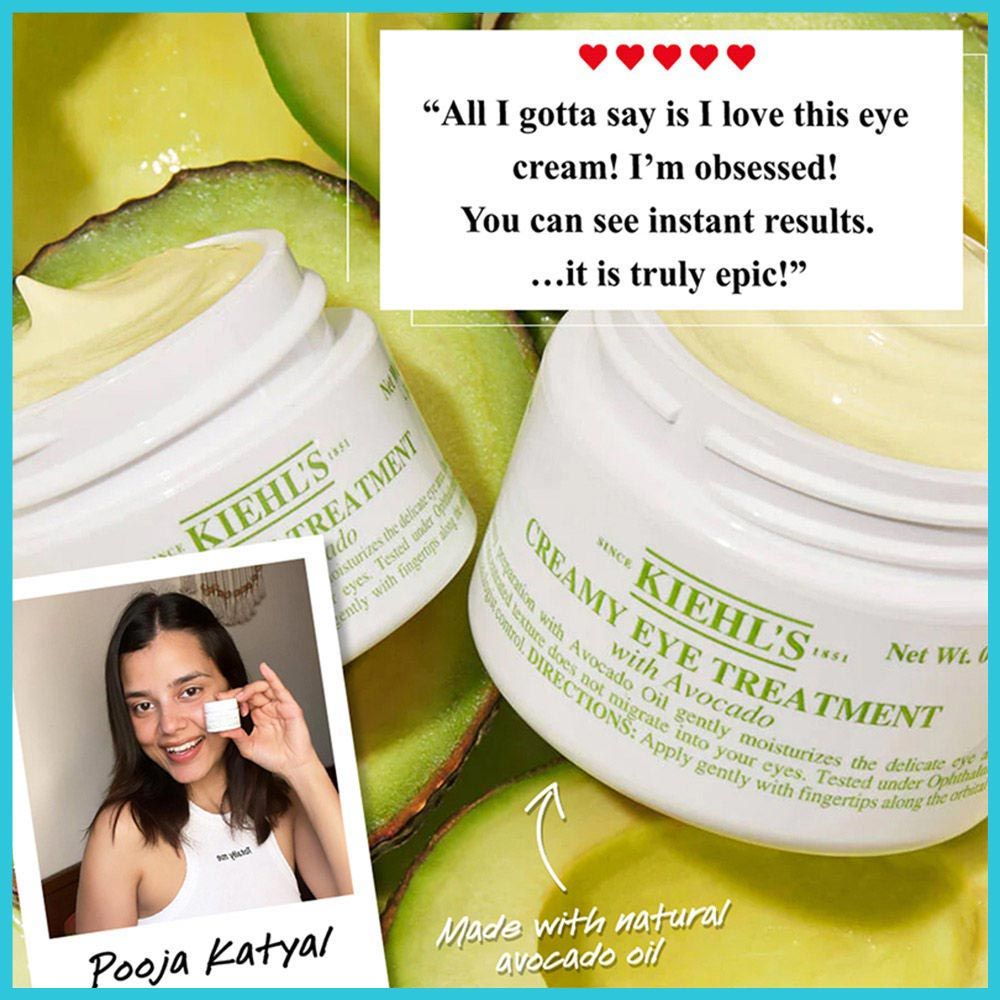 Creamy Eye Treatment With Avocado