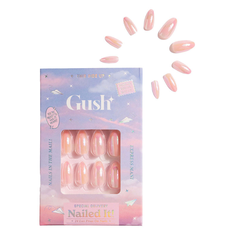 Nailed It Reusable Luxury Press On Nails (Round Shape) - Fairy Dust