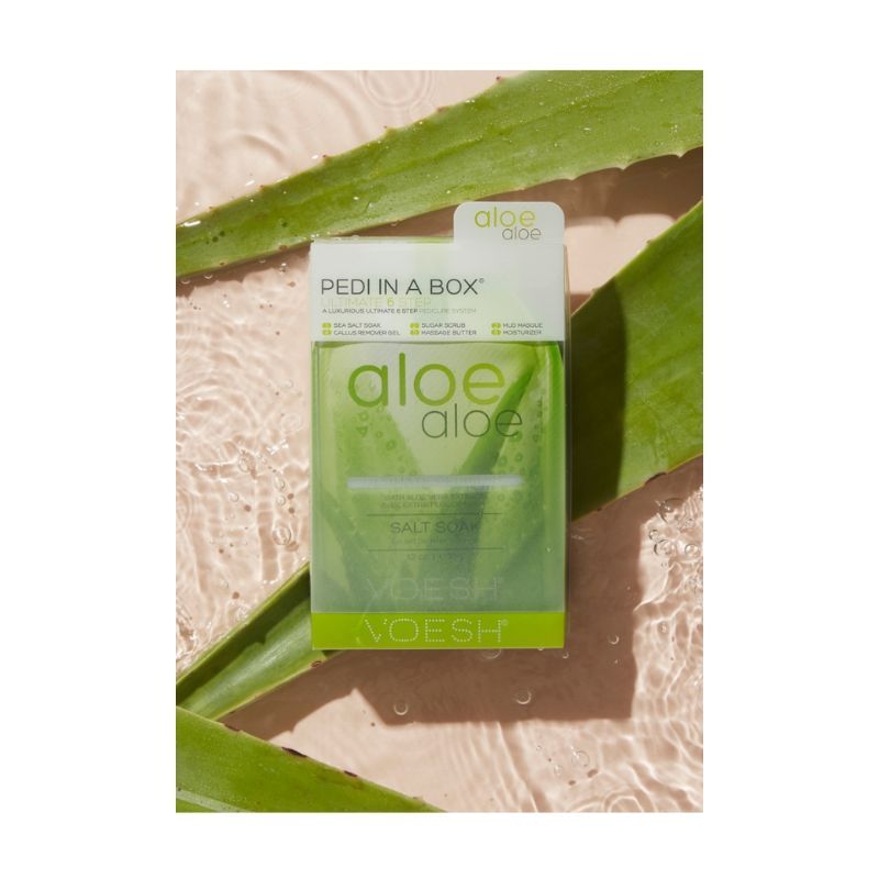 Luxurious Pedicure In A Box (Ultimate 6 Step) - Aloe Aloe