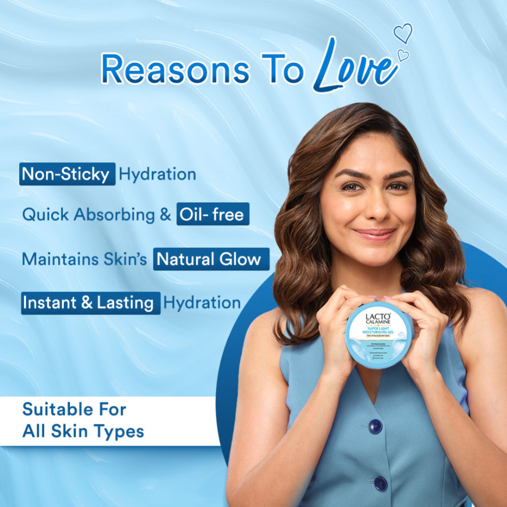 Super Light Gel Oil-Free Moisturizer-Hyaluronic Acid+Niacinamide-Non-Sticky Hydration
