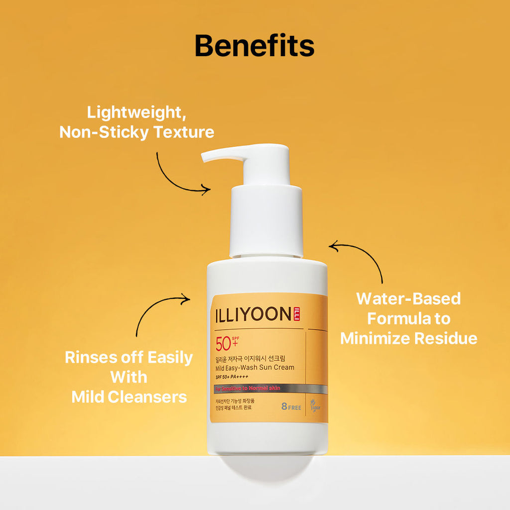 Mild Easy-Wash Sun Cream SPF50+ PA++++
