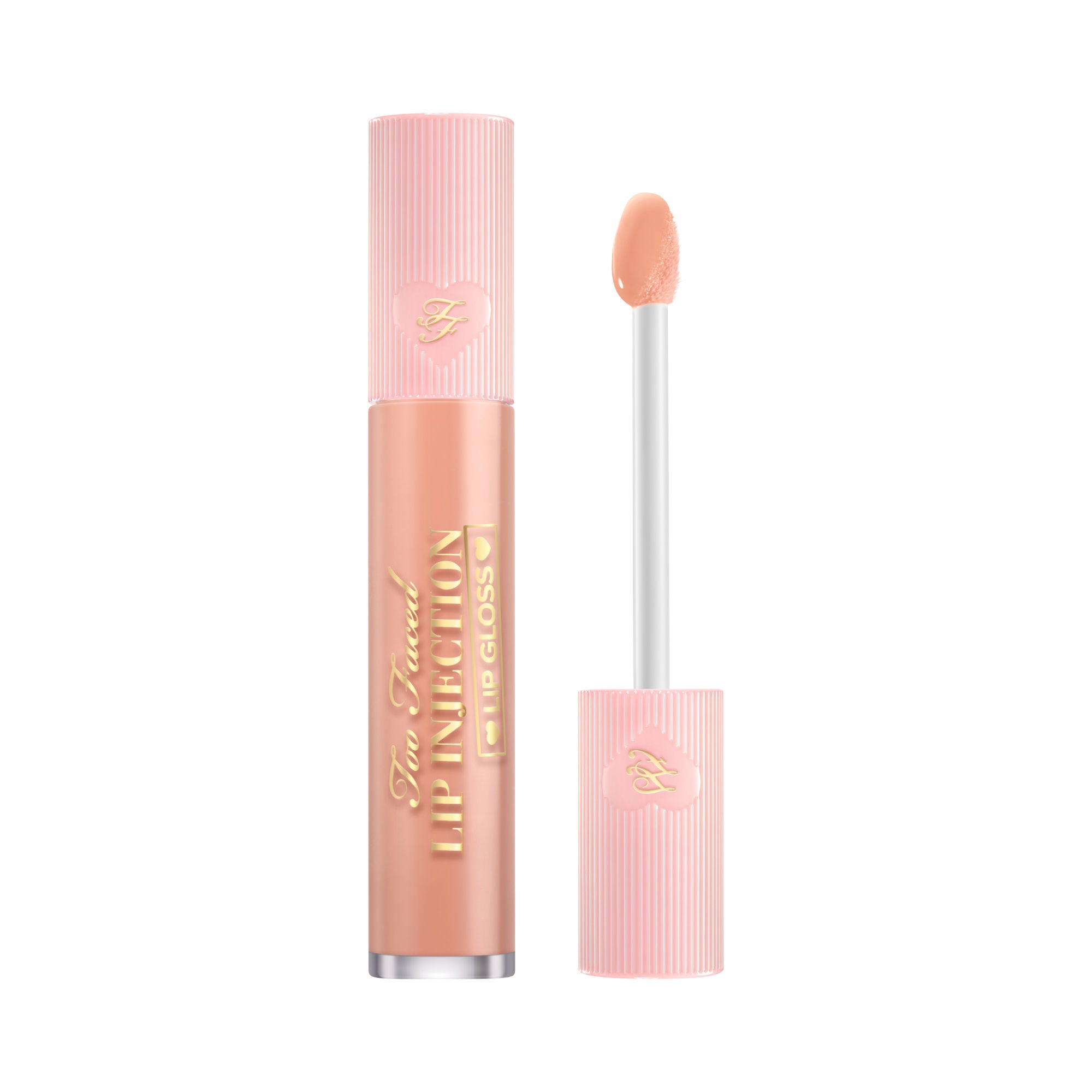Lip Injection Instant Cooling Lip Plumper (Lip Gloss) - Light Nude