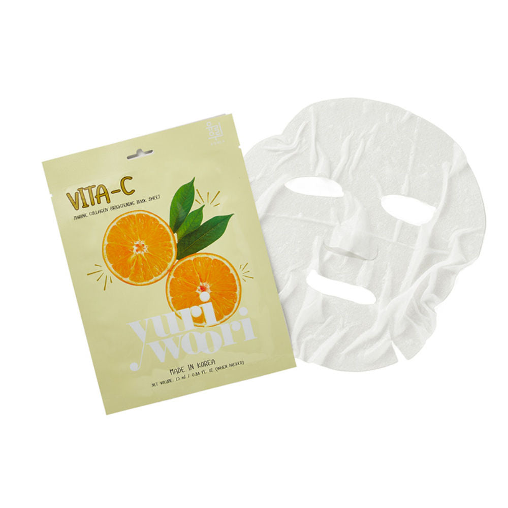 Vita-C Marine Collagen Brightening Sheet Mask