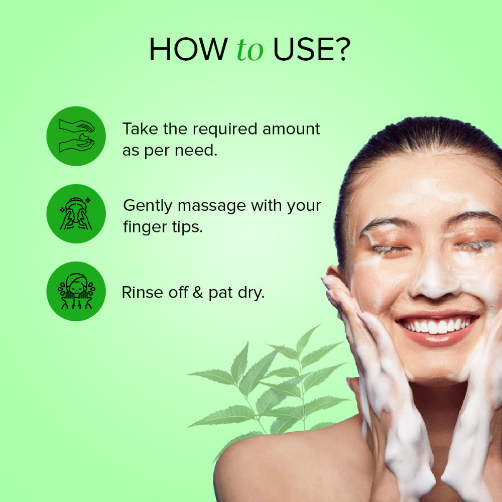 Neem Face Wash to Cleanse, Soothe & Clarify Skin
