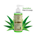 Aloe Vera Gel with Dispenser for Breakouts, Itchy Skin and Hair Nourishment