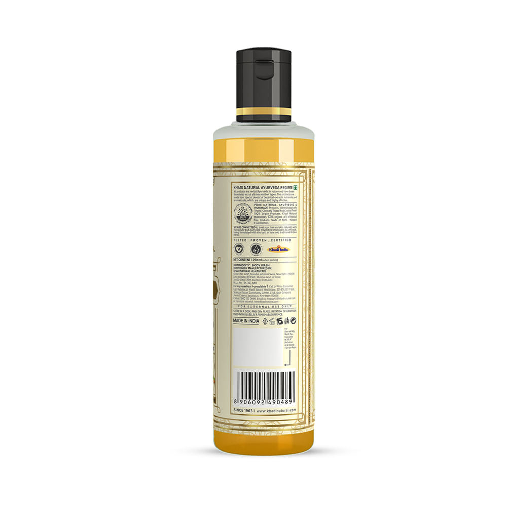 Sandalwood & Turmeric Body Wash to Cleanse, Brighten, and Comfort Skin