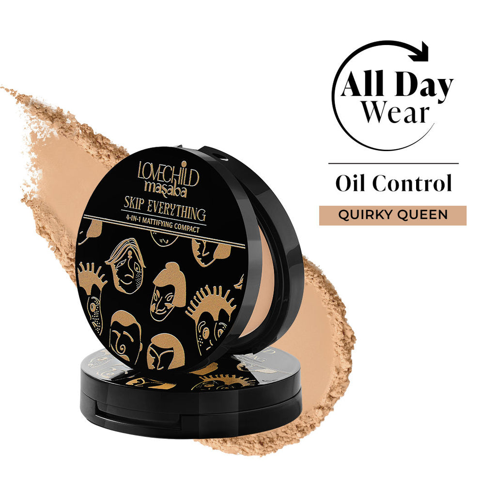 Skip Everything Mattifying Compact - Quirky Queen