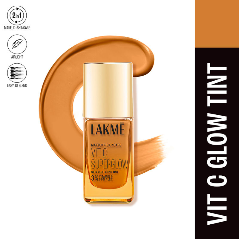 Vitamin C Superglow Skin Perfecting Tint with 3% Vit C - Cool Cinamon