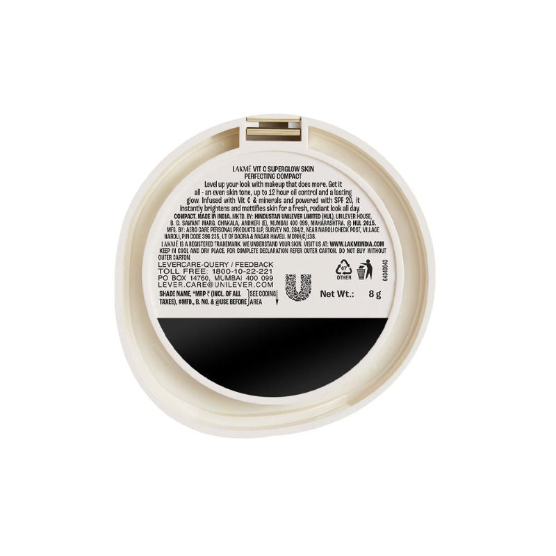 Vitamin C Superglow Skin Perfecting Compact with 1 % Vit C