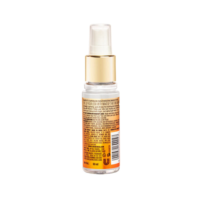 Vitamin C Superglow Lightweight Skin Perfecting Makeup Fixer With 1% Vit C For Radiant Glow