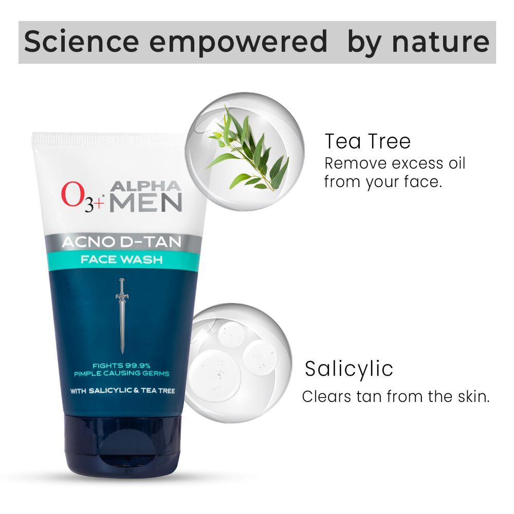 Alpha Men Acno D-Tan Face Wash