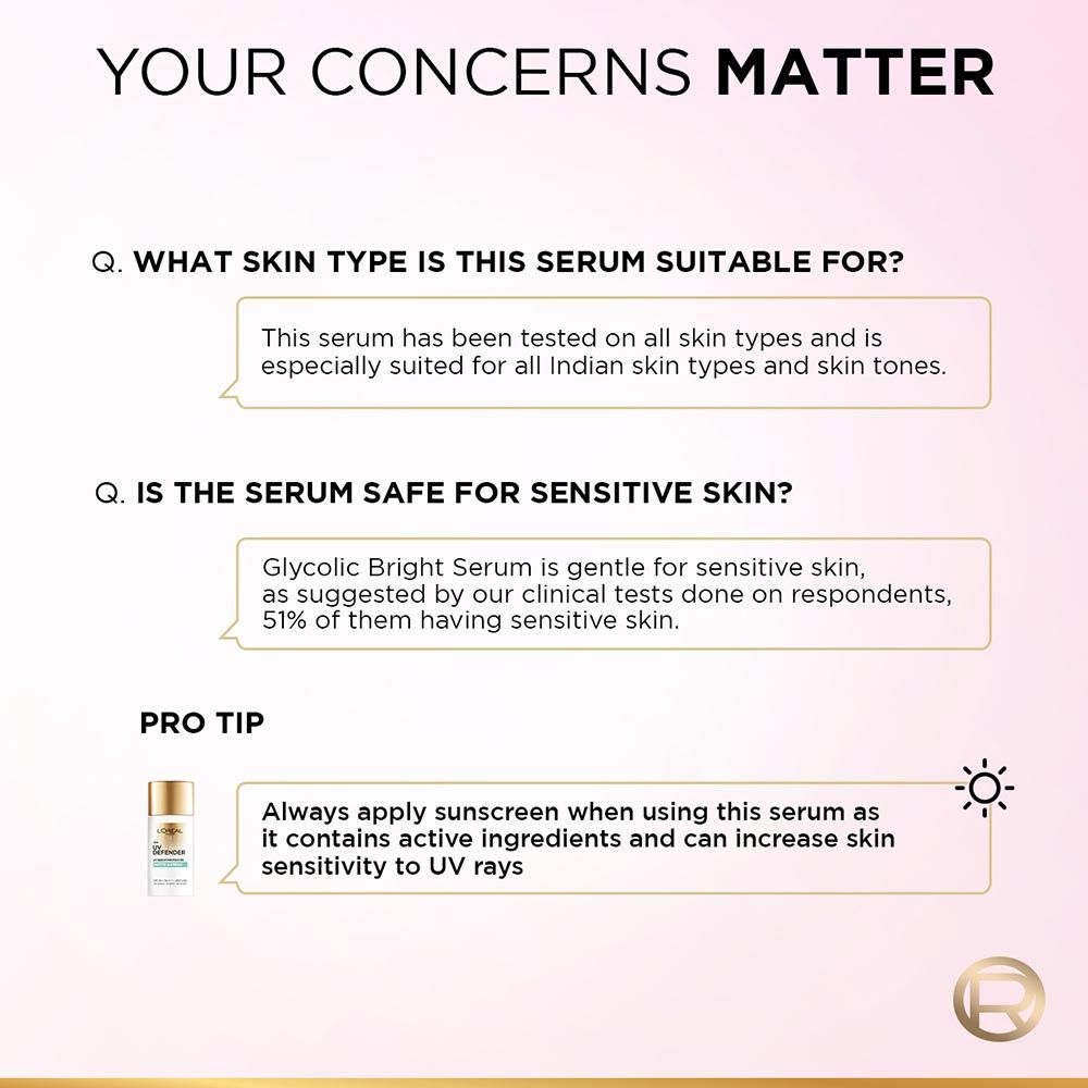 Glycolic Bright 8% [Melasyl + Niacinamide] Face Serum for Brightening Dark Spots