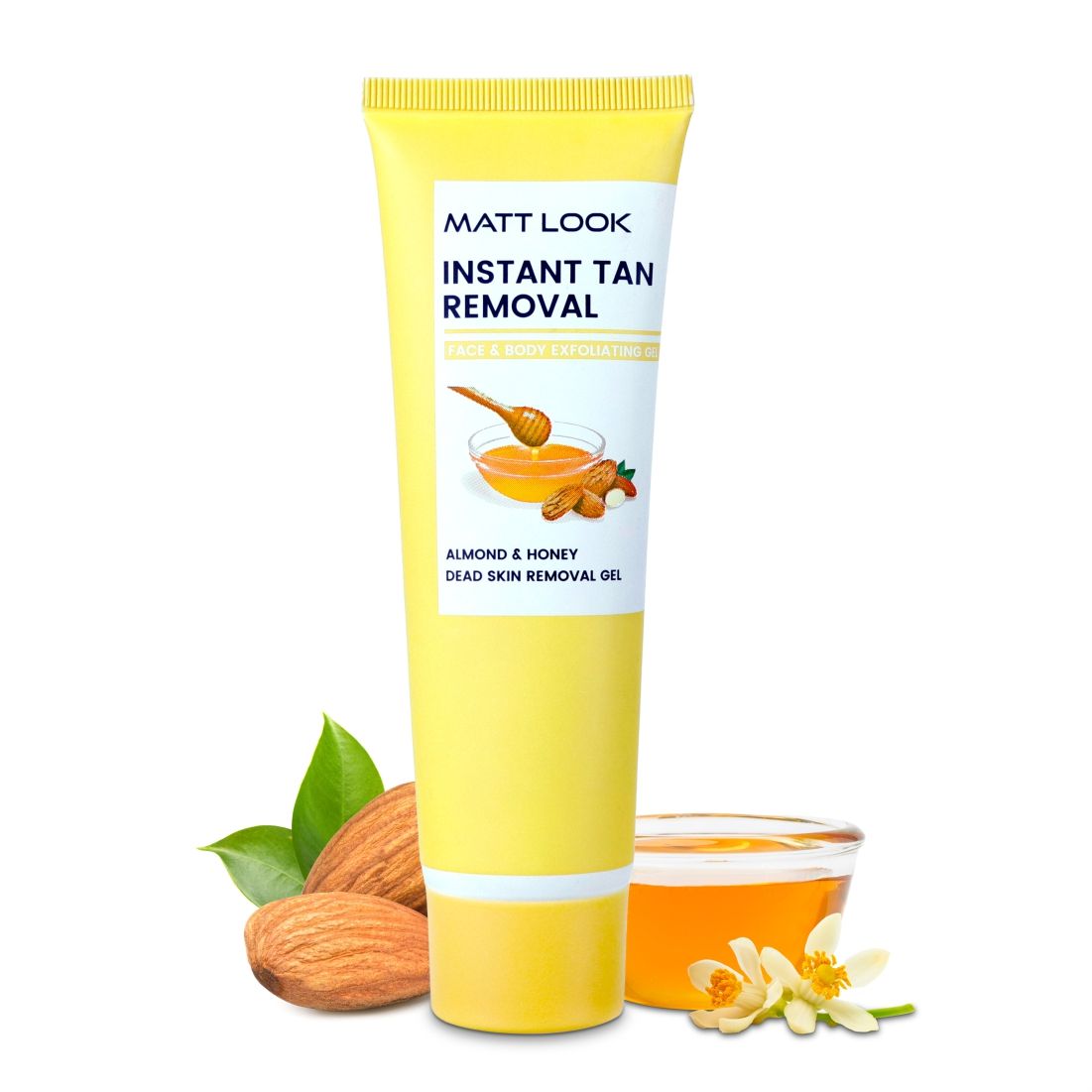 Instant Tan Removal With Almond & Honey Dead Skin Removal Gel