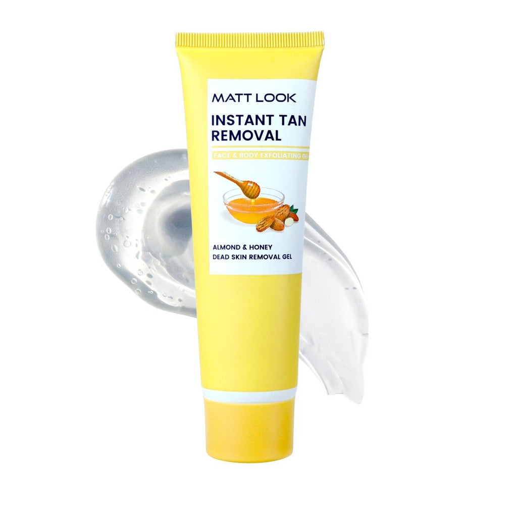 Instant Tan Removal With Almond & Honey Dead Skin Removal Gel