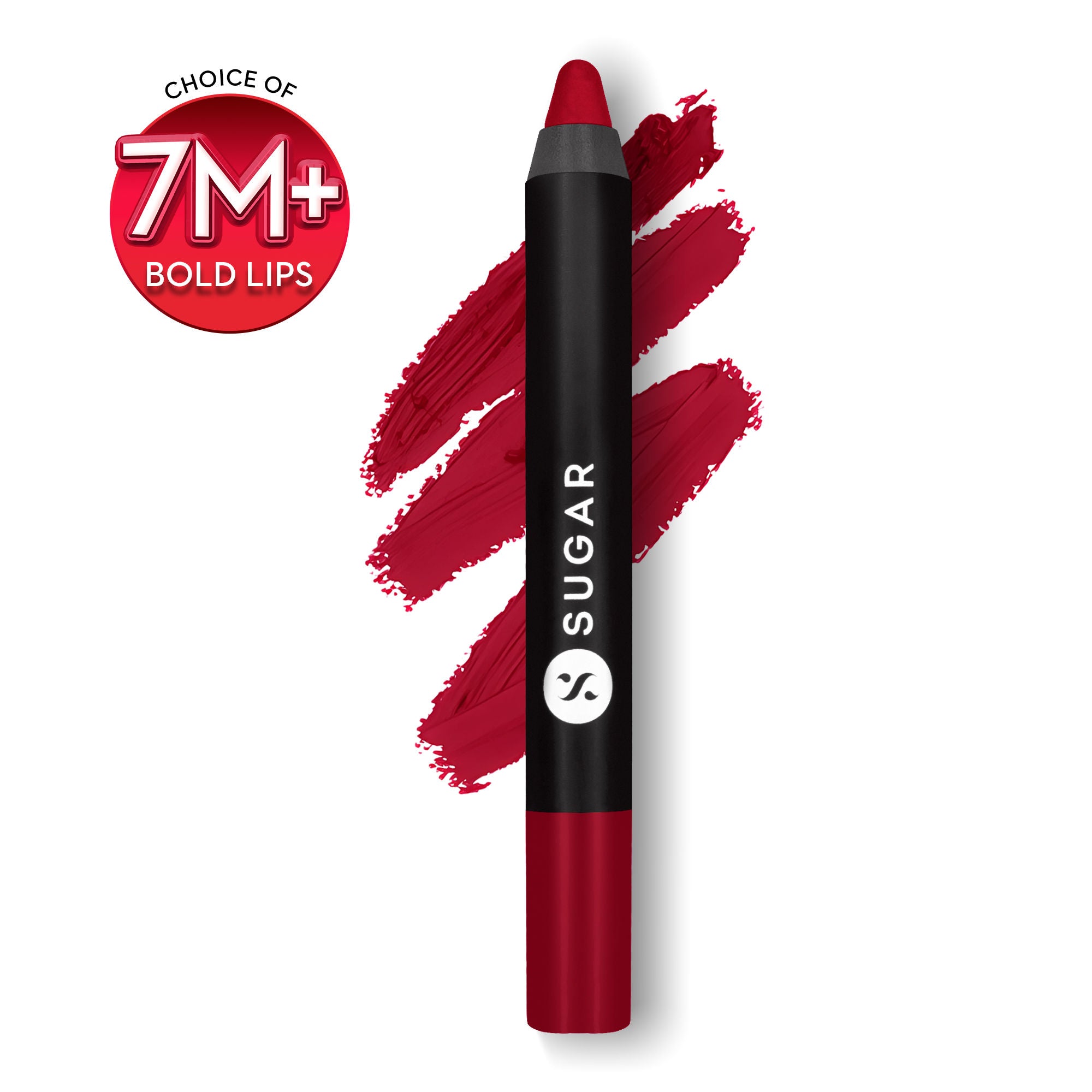 Matte As Hell Crayon Lipstick With Free Sharpener - 01 Scarlett OHara??