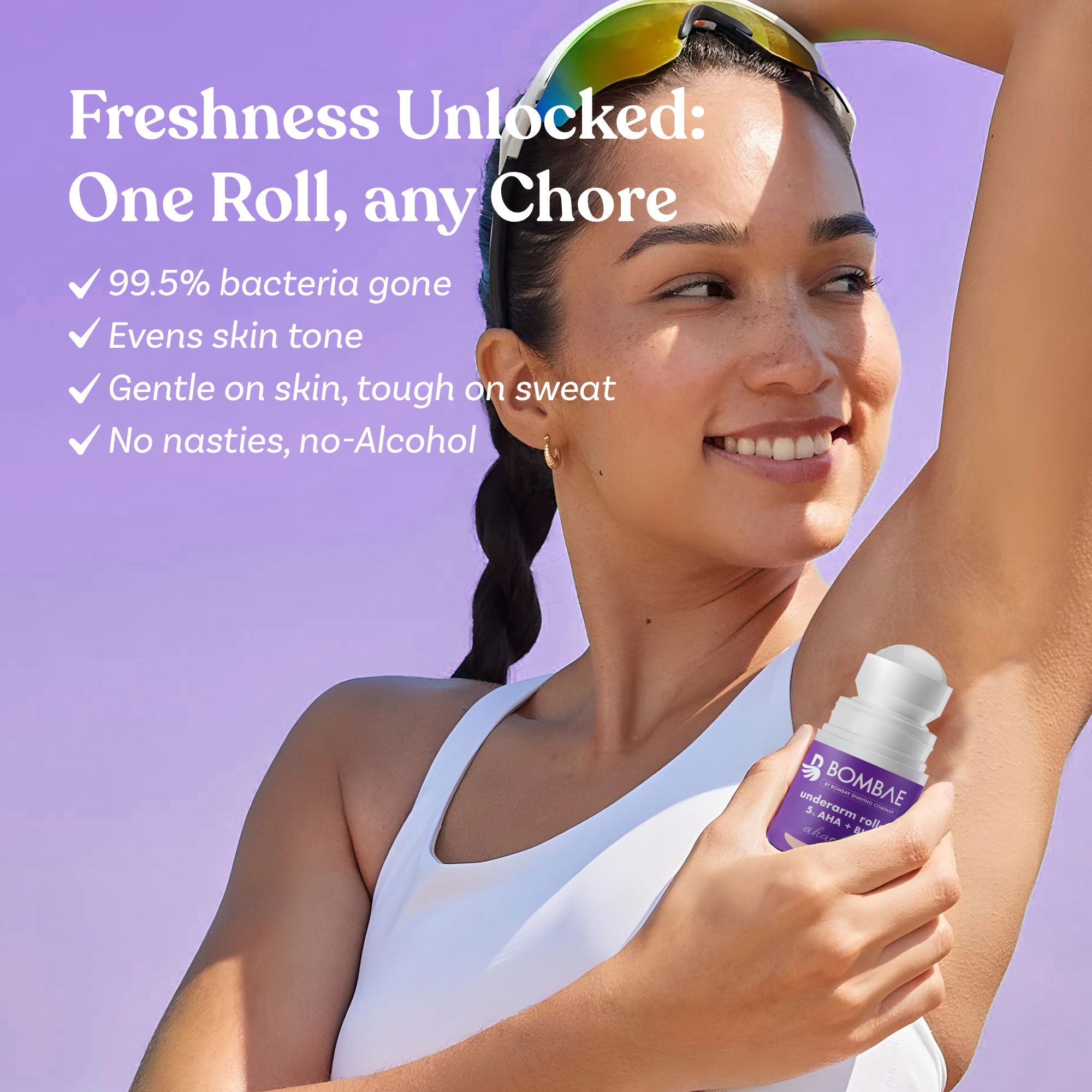 Underarm Roll-On with 5% Aha+Bha