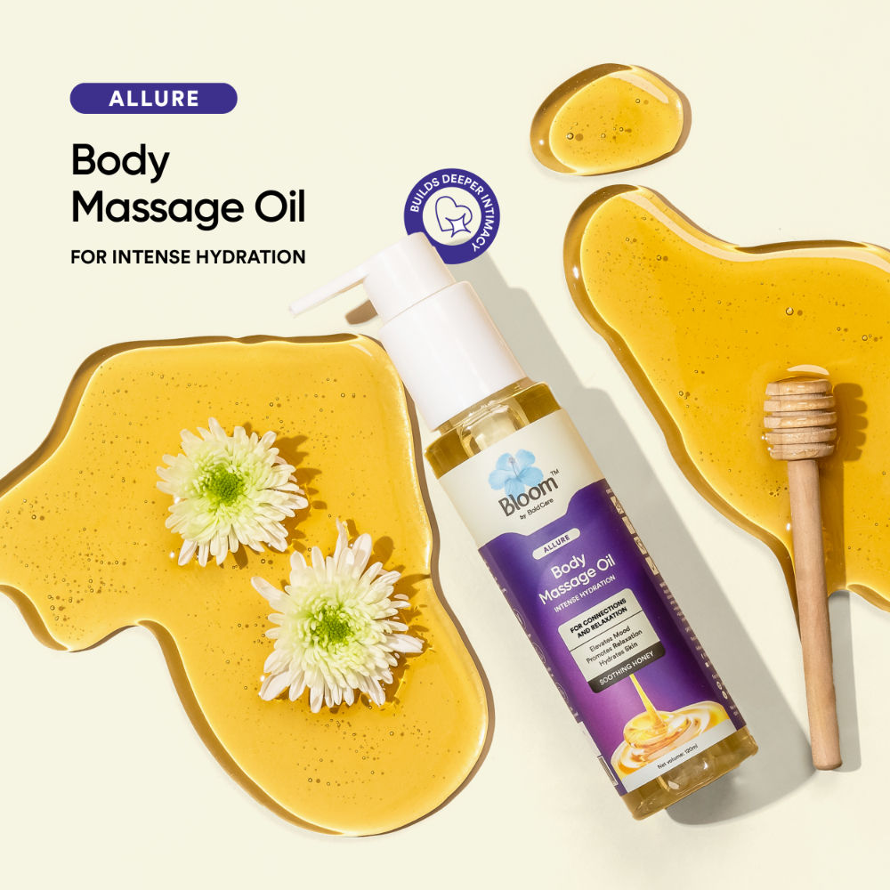 Body Massage Oil For Skin Hydration & Massage For Couples Pure Honey