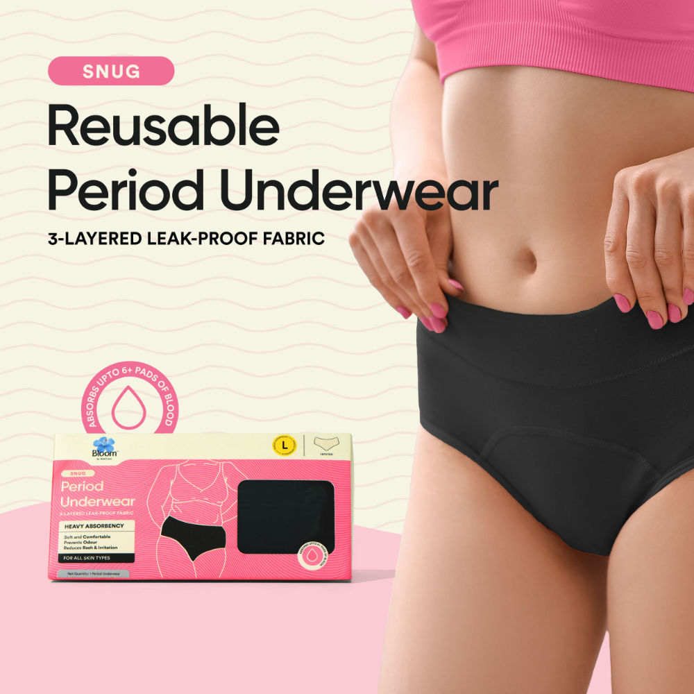 Soft Cotton Reusable Period Underwear For Women