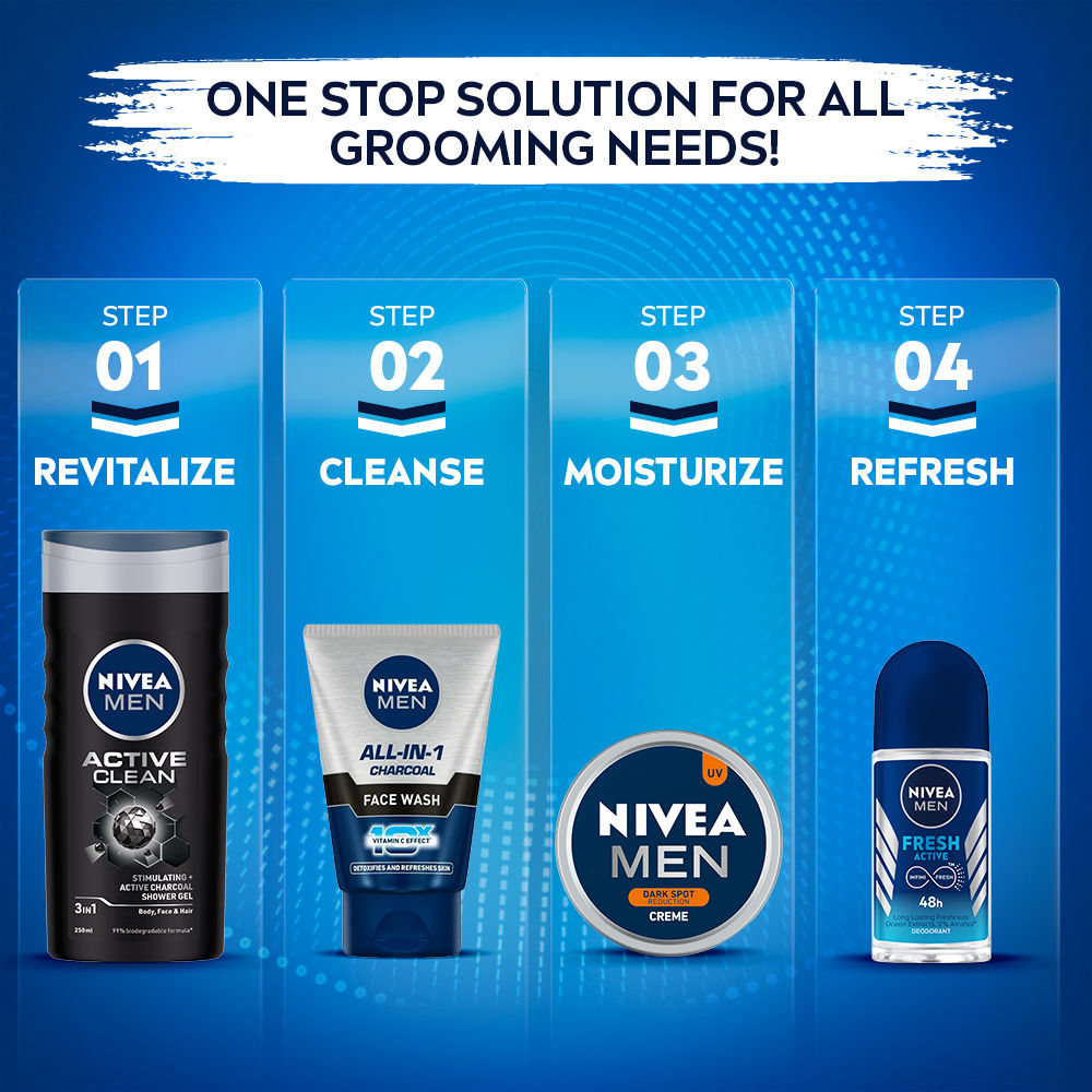 Men Face Wash, Dark Spot Reduction, for Clean & Clear Skin with 10x Vitamin C Effect