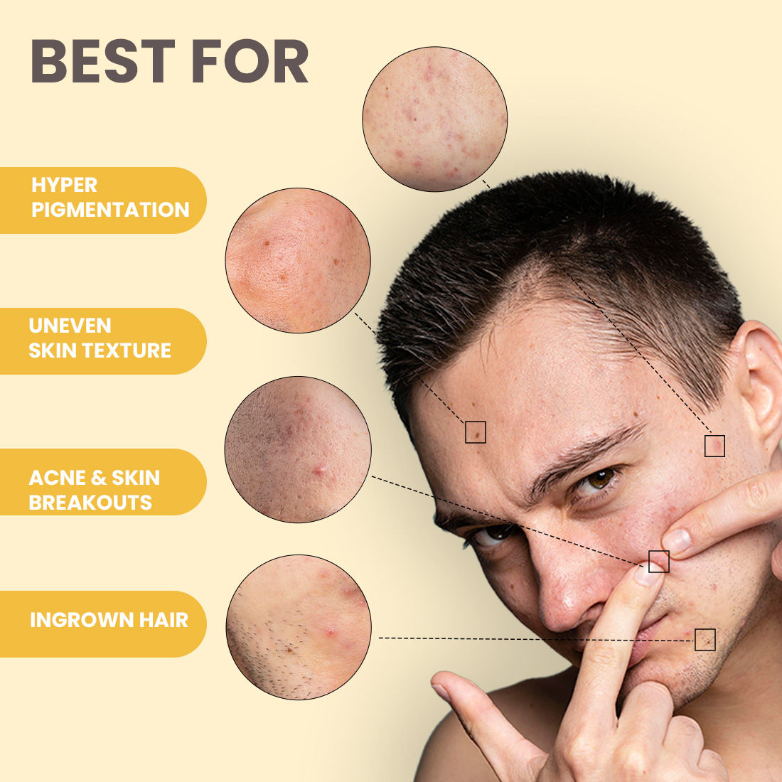 Face & Body Scrub Deep Cleansing Exfoliating Smooth Skin