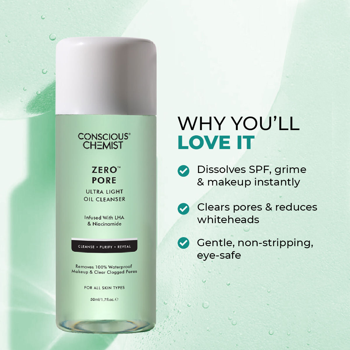 Zero Pore Ultra Light Oil Cleanser