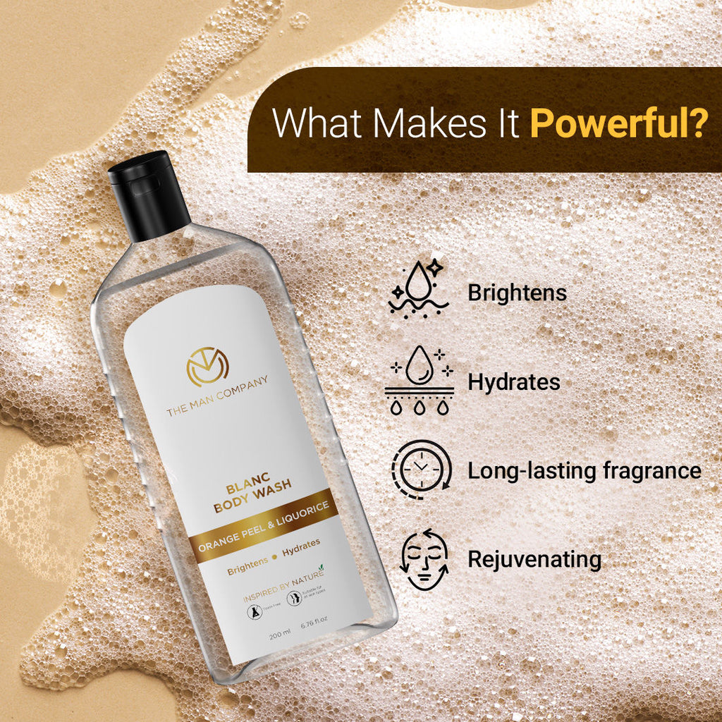 Blanc Body Wash for Skin Brightening & Hydration