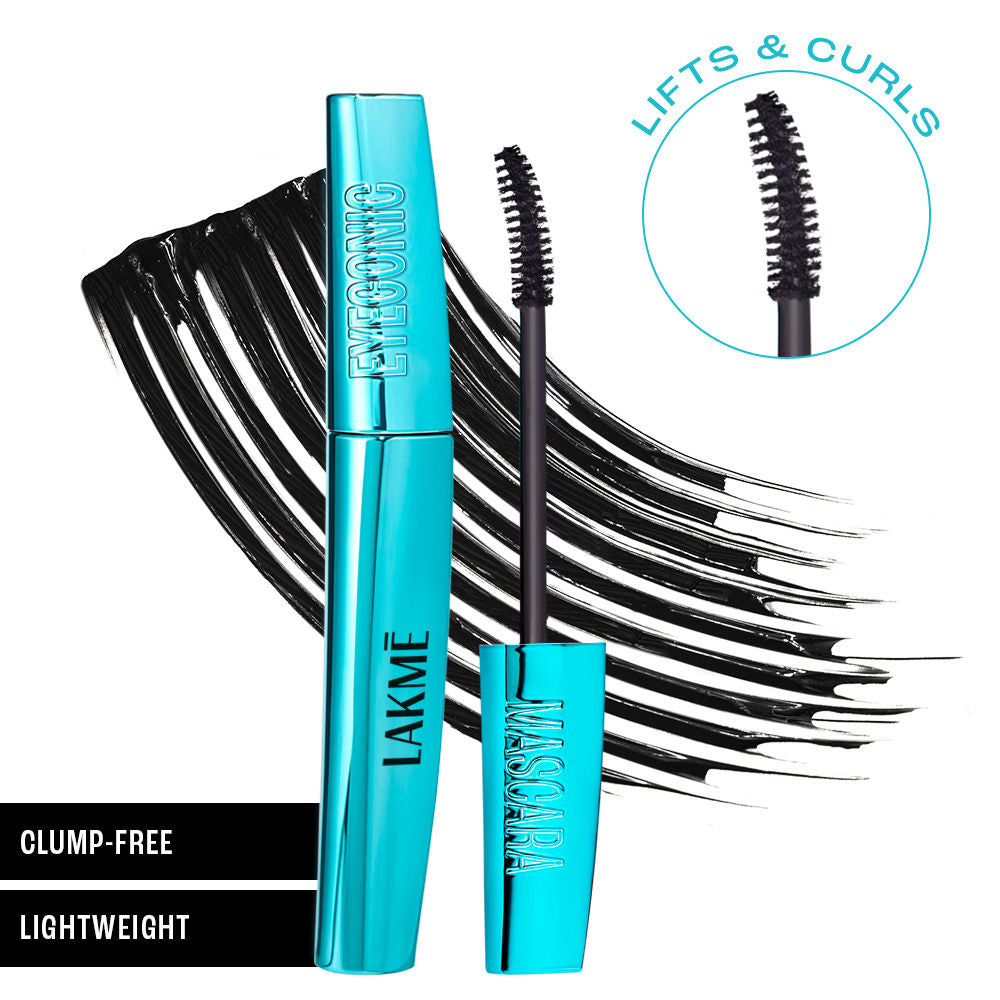 9 To 5 Eyeconic Curling Mascara, Smudgeproof, Waterproof, Lasts Upto 24 Hrs