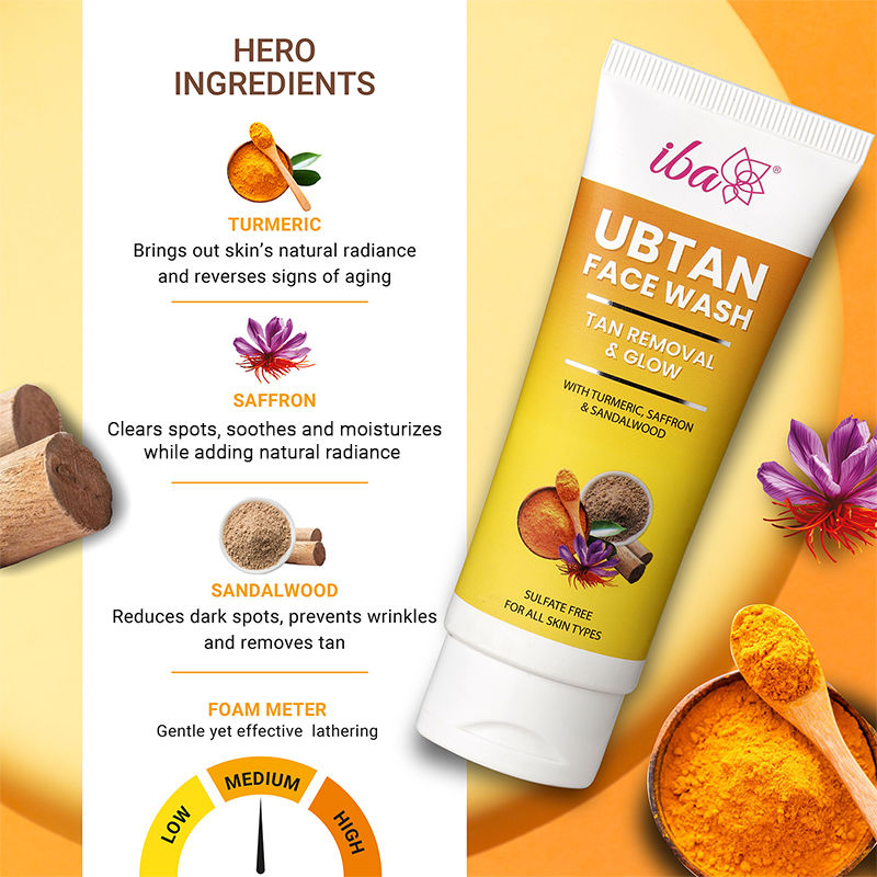 Ubtan Face Wash Tan Removal & Glow