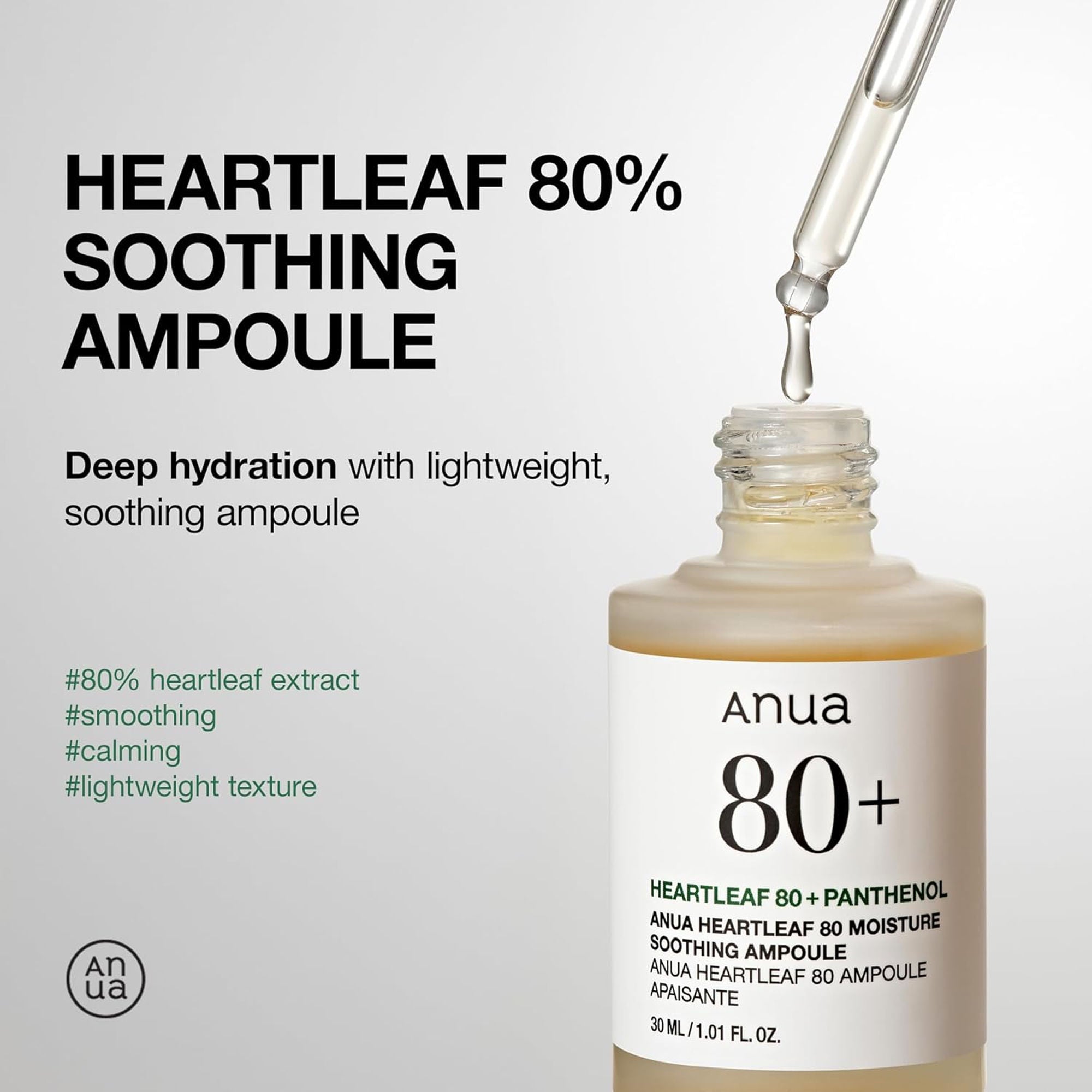 Heartleaf 80 Moisture Soothing Ampoule